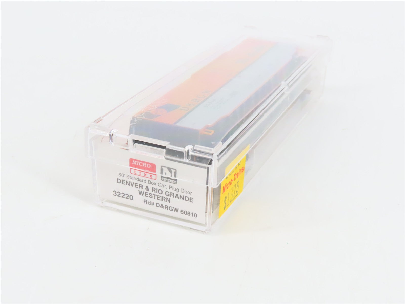 N Scale Micro-Trains 32220 D&RGW Rio Grande 50' Plug Door Box Car #60810