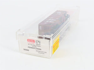 N Scale Micro-Trains 56060 PRR Pennsylvania 33' 2-Bay Hopper 220455 RTR