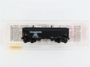N Scale Micro-Trains 55120 T&P Texas & Pacific 33' 2-Bay Hopper 9006 RTR