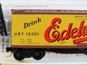 N Scale Micro-Trains 49430 URT Edelweiss Brew 40' Wood Reefer #18301 RTR
