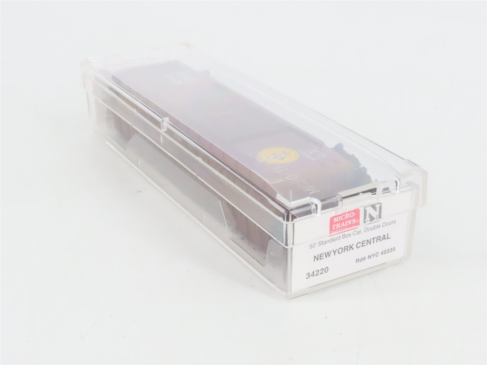 N Scale Micro-Trains 34220 NYC New York Central Early Bird 50' Box Car 45335 RTR
