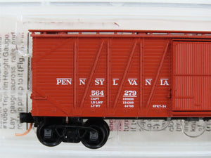 N Scale Micro-Trains 28130 Pennsylvania Railroad 40' Outside-Braced Box Car RTR