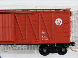 N Scale Micro-Trains 28130 Pennsylvania Railroad 40' Outside-Braced Box Car RTR