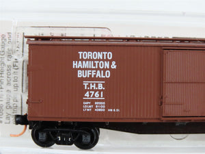 N Scale Micro-Trains 39220 THB Toronto, Hamilton & Buffalo 40' Box Car 4761 RTR