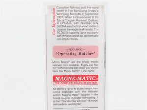 N Scale Micro-Trains 47200 CN Canadian National 40' Reefer 209344 RTR