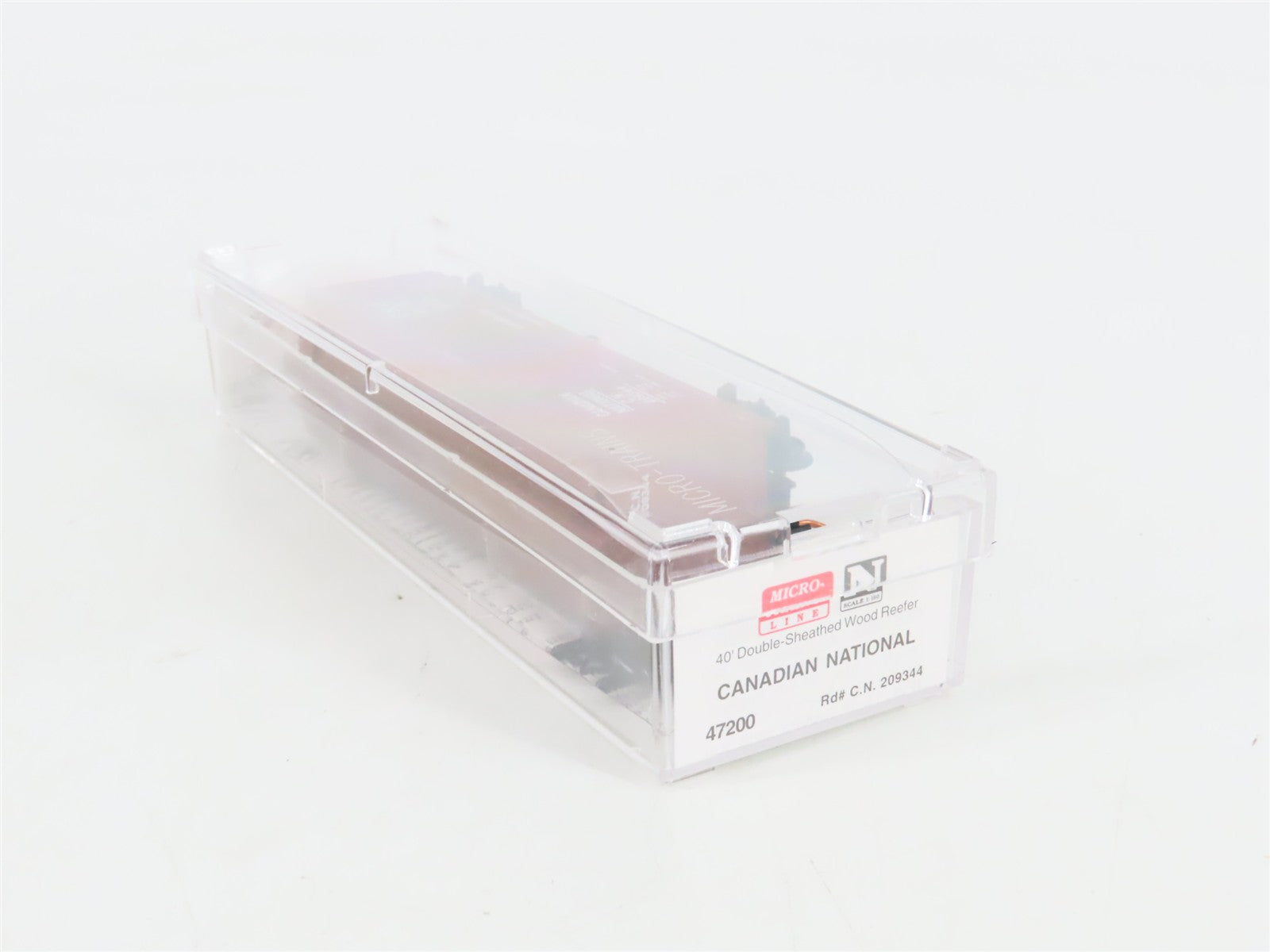 N Scale Micro-Trains 47200 CN Canadian National 40' Reefer 209344 RTR