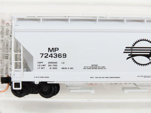 N Scale Micro-Trains 94190 MP Missouri Pacific 3-Bay Covered Hopper 724369 RTR