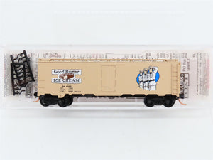 N Scale Micro-Trains 59570 GH Good Humor 40' Steel Ice Reefer 6002 RTR