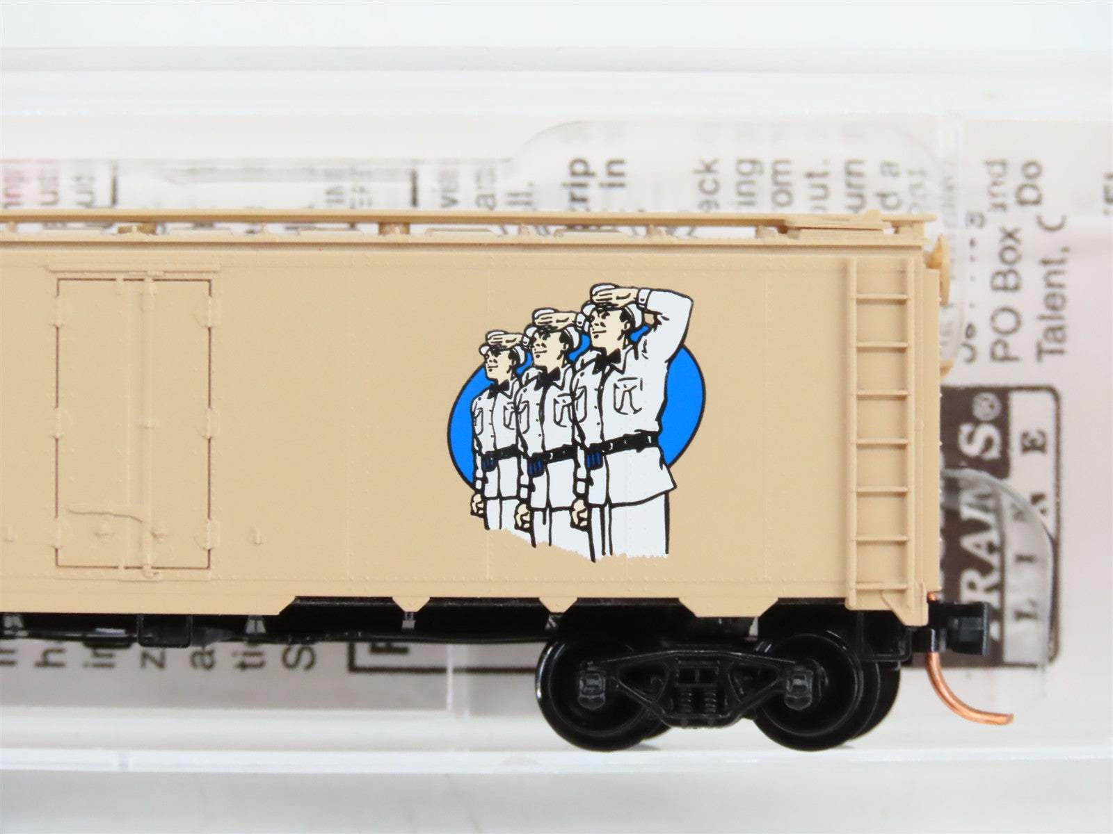 N Scale Micro-Trains 59570 GH Good Humor 40' Steel Ice Reefer 6002 RTR
