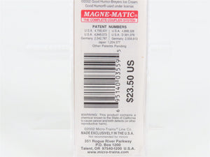 N Scale Micro-Trains 59570 GH Good Humor 40' Steel Ice Reefer 6002 RTR