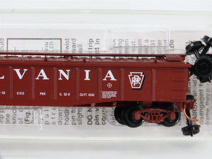 N Scale Micro-Trains 106080 PRR Pennsylvania Railroad 50' Gondola 376704 RTR