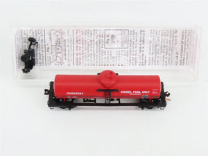 N Scale Micro-Trains 65560 CN Canadian National 39' Single Dome Tank Car RTR
