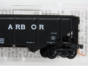 N Scale Micro-Trains 57120 AA Ann Arbor 33' 2-Bay Hopper 30920 RTR