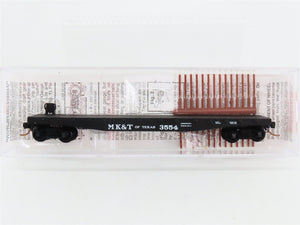 N Scale Micro-Trains 45240 MK&T Of Texas Texas 50' Flat Car #3554 RTR
