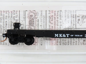 N Scale Micro-Trains 45240 MK&T Of Texas Texas 50' Flat Car #3554 RTR