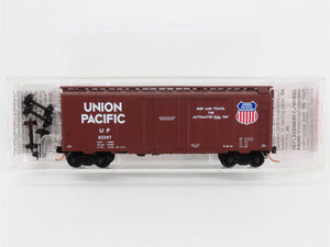 N Scale Micro-Trains 21140 UP Union Pacific 40' Plug Door Box Car 113397 RTR