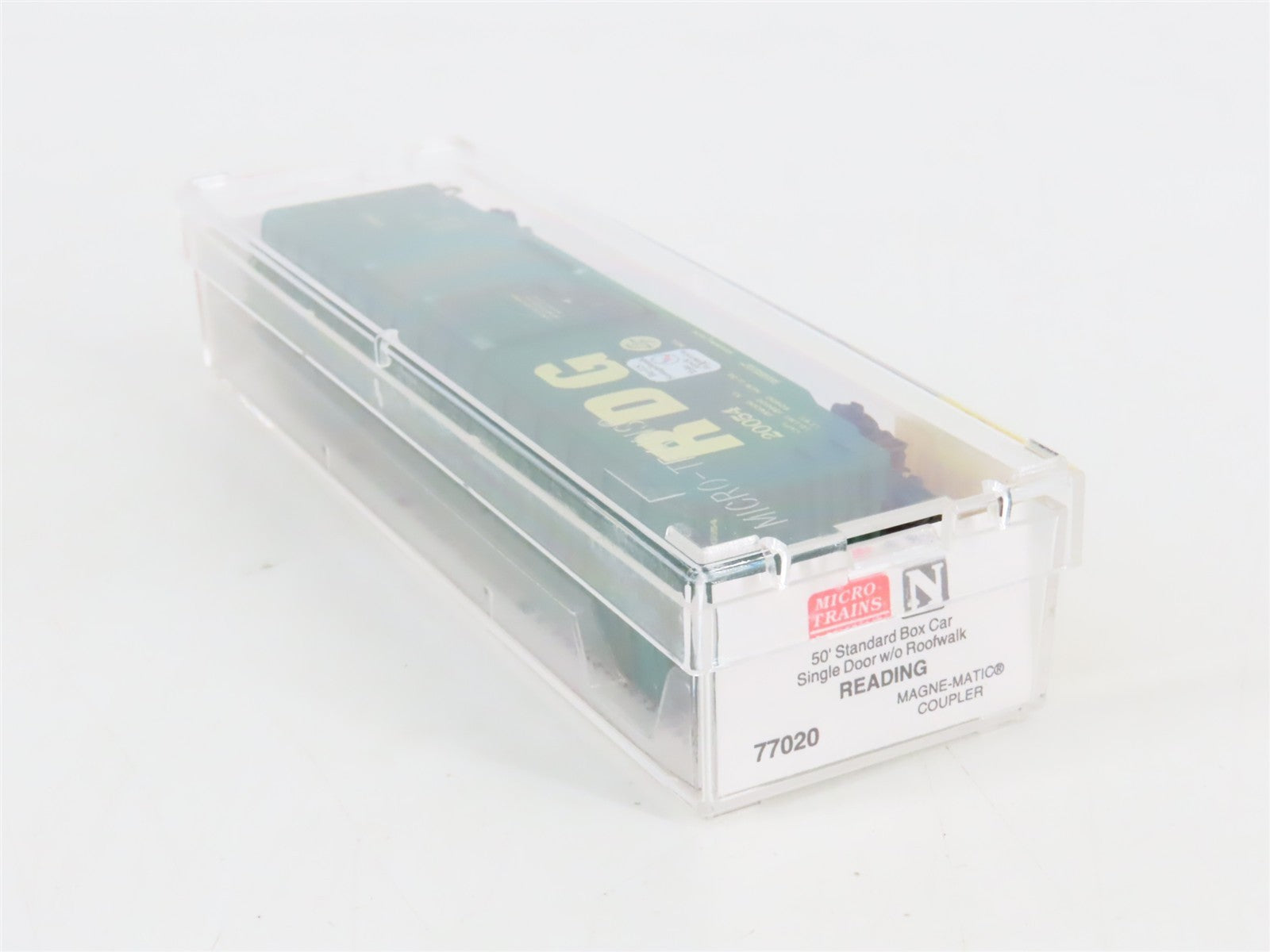 N Scale Micro-Trains 77020 RDG Reading 50' 50' Standard Box Car Single Door RTR