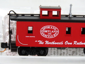 N Scale Micro-Trains 51060 SP&S Spokane, Portland & Seattle 34' Caboose 724 RTR