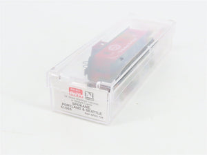 N Scale Micro-Trains 51060 SP&S Spokane, Portland & Seattle 34' Caboose 724 RTR