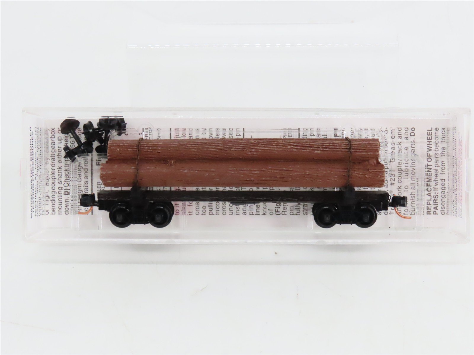 N Scale Micro-Trains 113010 40' Skeleton Log Car RTR