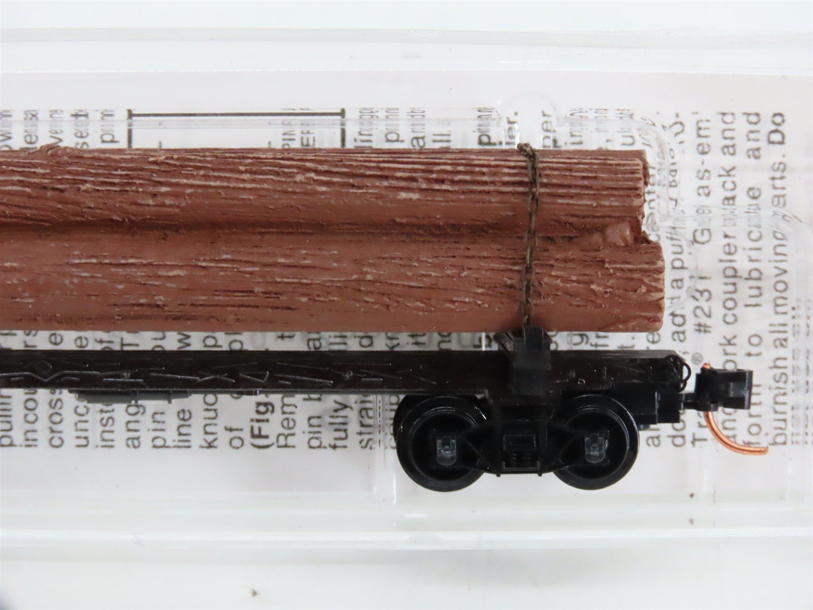 N Scale Micro-Trains 113010 40' Skeleton Log Car RTR