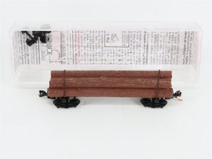N Scale Micro-Trains 113010 40' Skeleton Log Car RTR