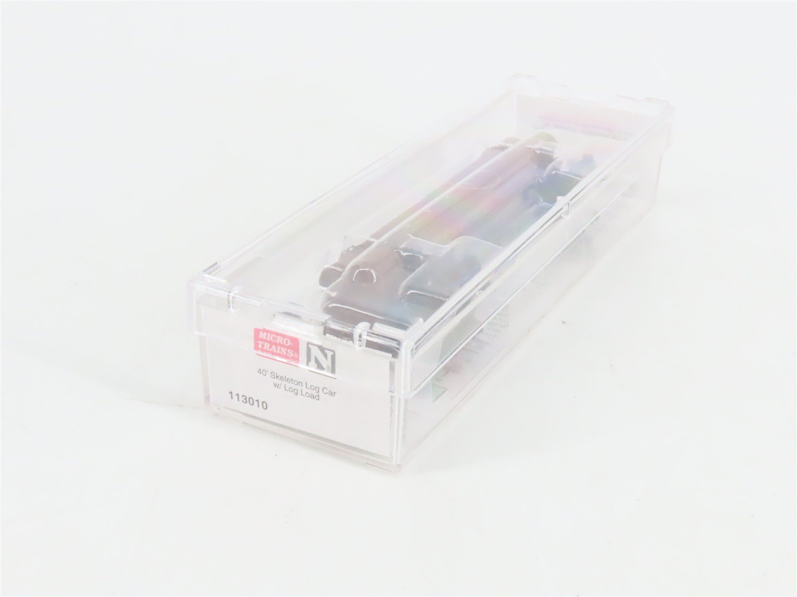 N Scale Micro-Trains 113010 40' Skeleton Log Car RTR