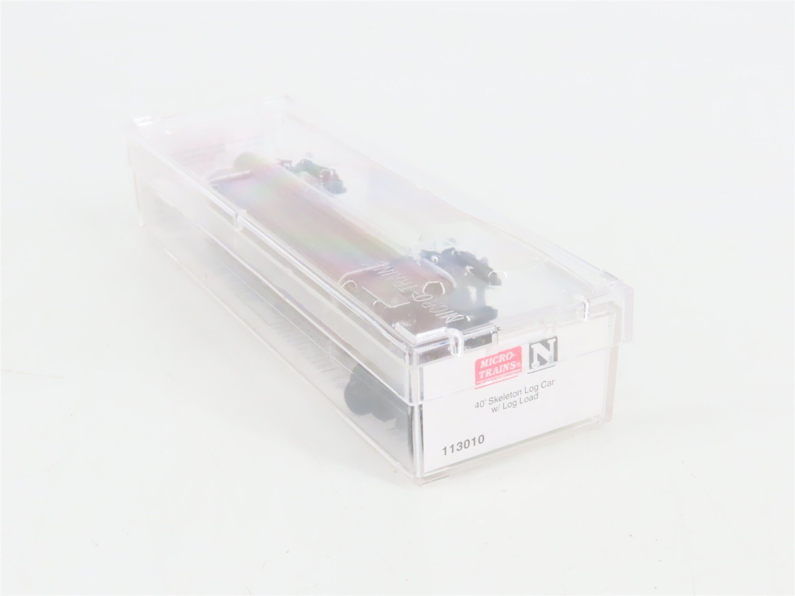 N Scale Micro-Trains 113010 40' Skeleton Log Car RTR