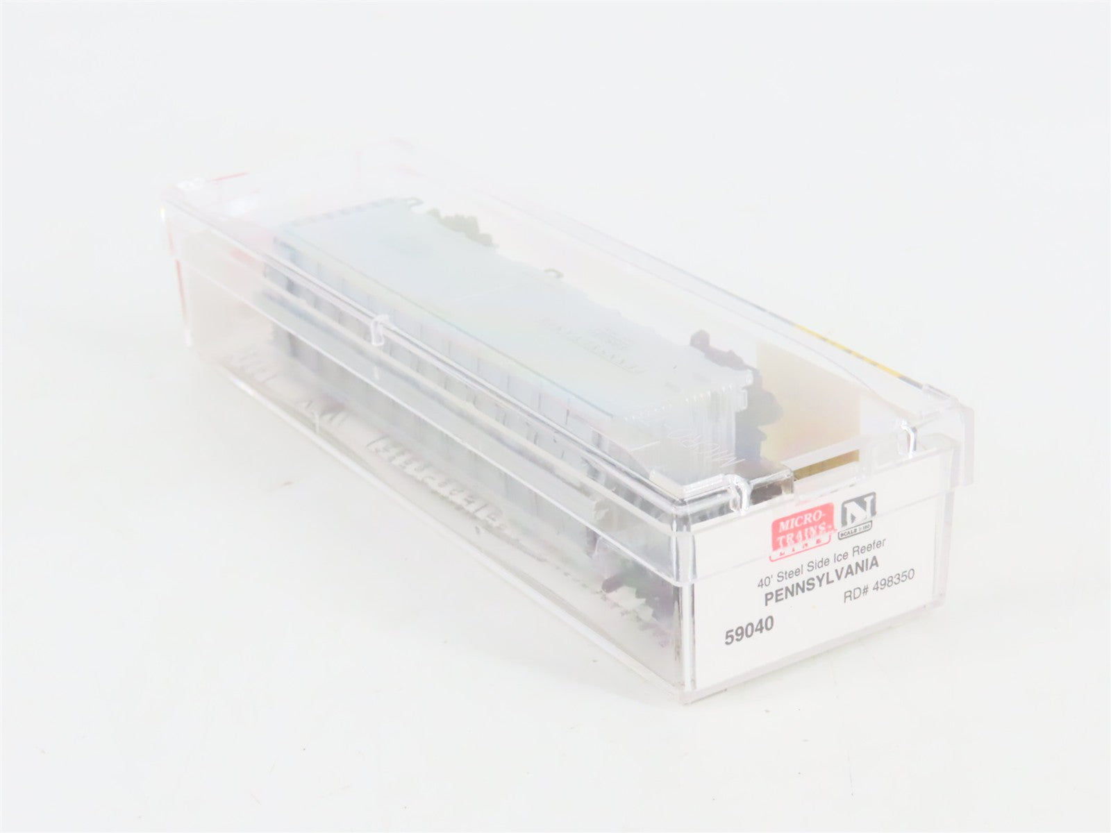 N Scale Micro-Trains 59040 PRR Pennsylvania 40' Ice Reefer 498350 RTR