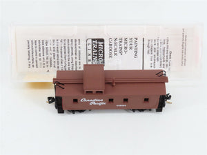 N Scale Micro-Trains 51010 CP Canadian Pacific 34' Caboose 435053 RTR