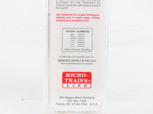 N Scale Micro-Trains 51010 CP Canadian Pacific 34' Caboose 435053 RTR