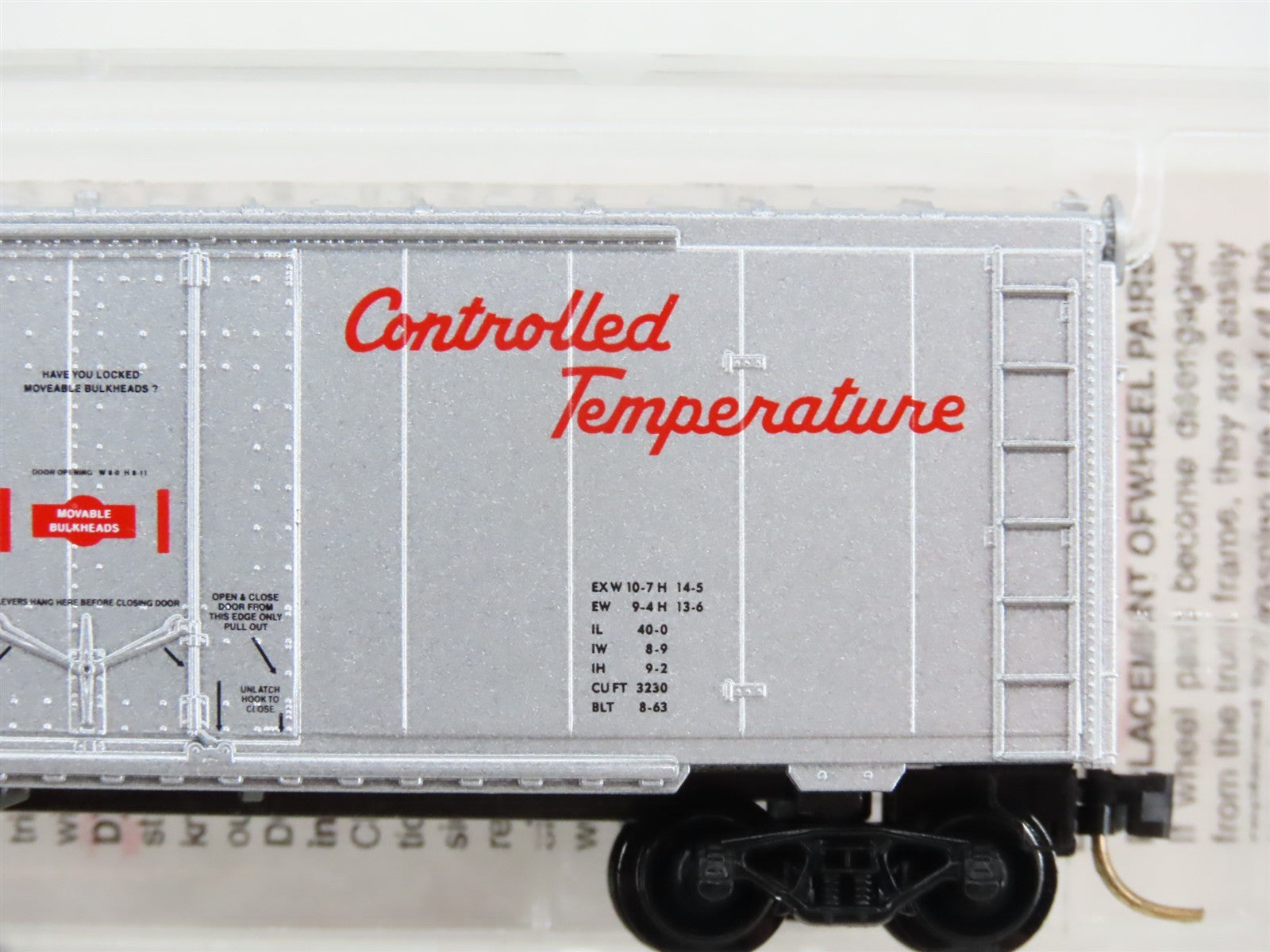 N Scale Micro-Trains 74040/1 CP Canadian Pacific 40' Box Car 285608 RTR