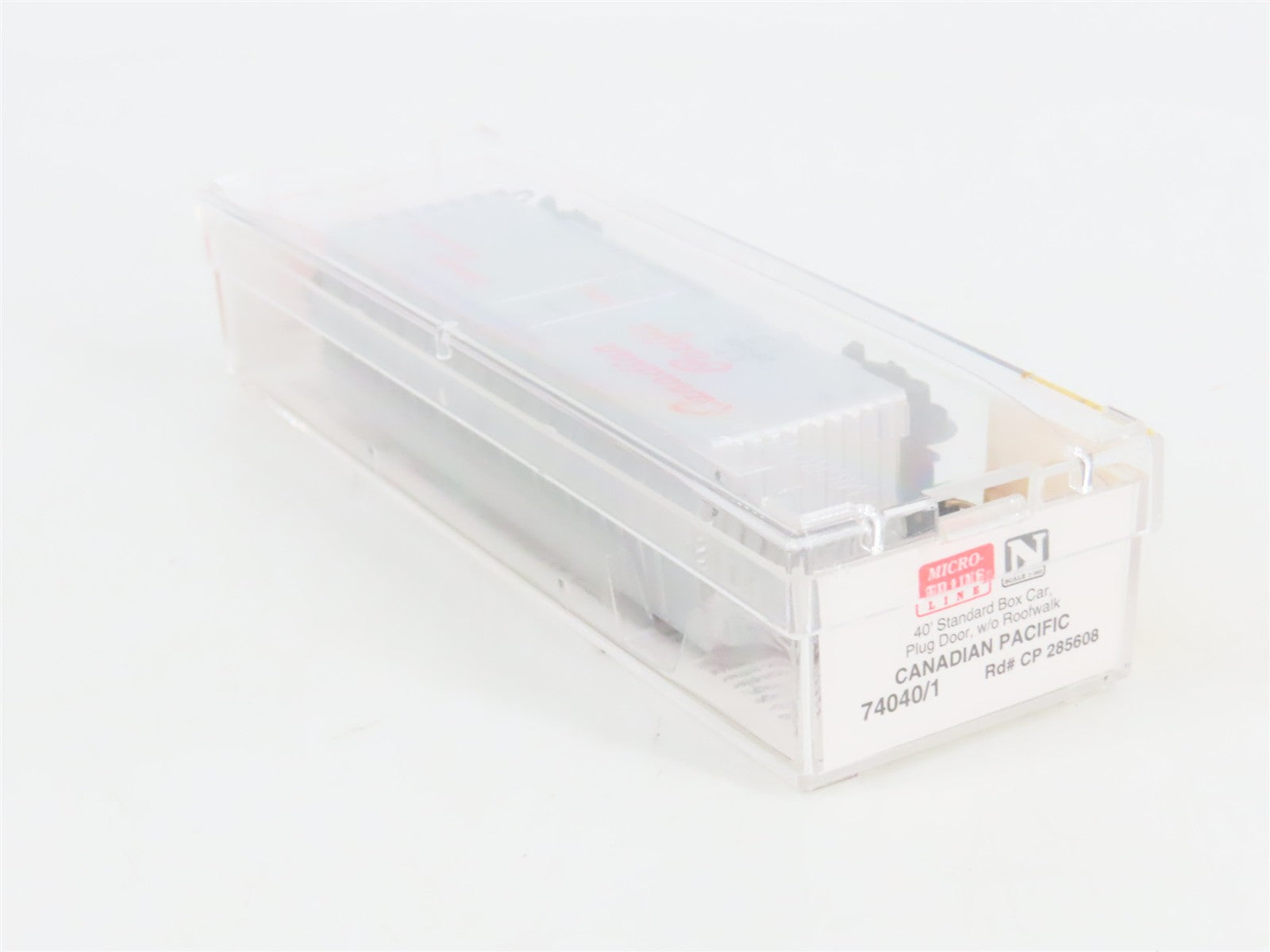 N Scale Micro-Trains 74040/1 CP Canadian Pacific 40' Box Car 285608 RTR
