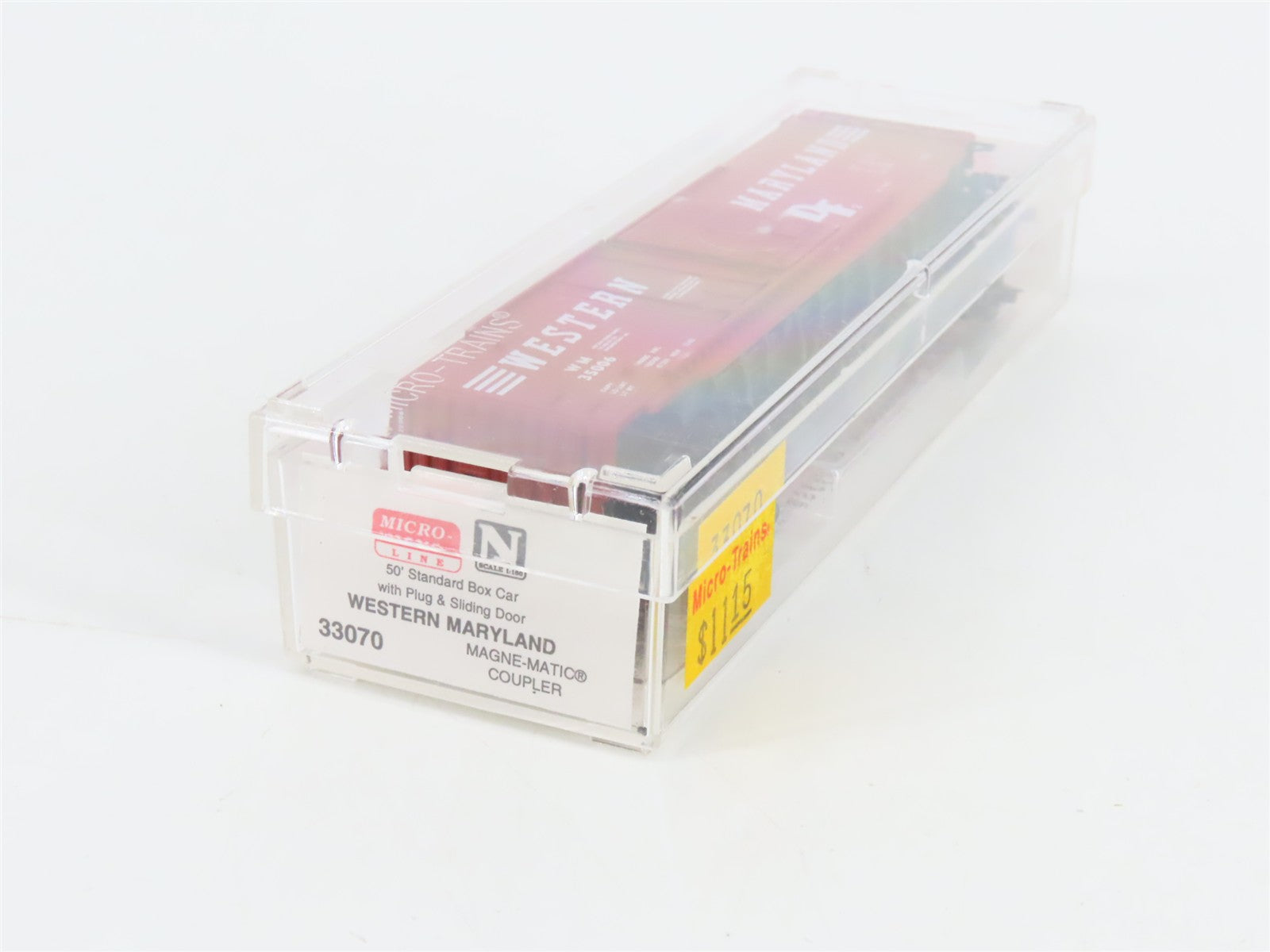 N Scale Micro-Trains 33070 WM Western Maryland 50' Box Car 35006 RTR