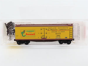 N Scale Micro-Trains 49480 MACX The Mahaffey Commission Co. 40' Reefer 3300 RTR