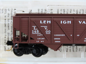 N Scale Micro-Trains 57030 LV Lehigh Valley 33' 2-Bay Hopper 14500 RTR