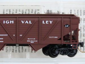 N Scale Micro-Trains 57030 LV Lehigh Valley 33' 2-Bay Hopper 14500 RTR