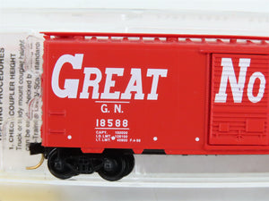 N Scale Micro-Trains 20176 GN Great Northern 40' Box Car 18588 RTR