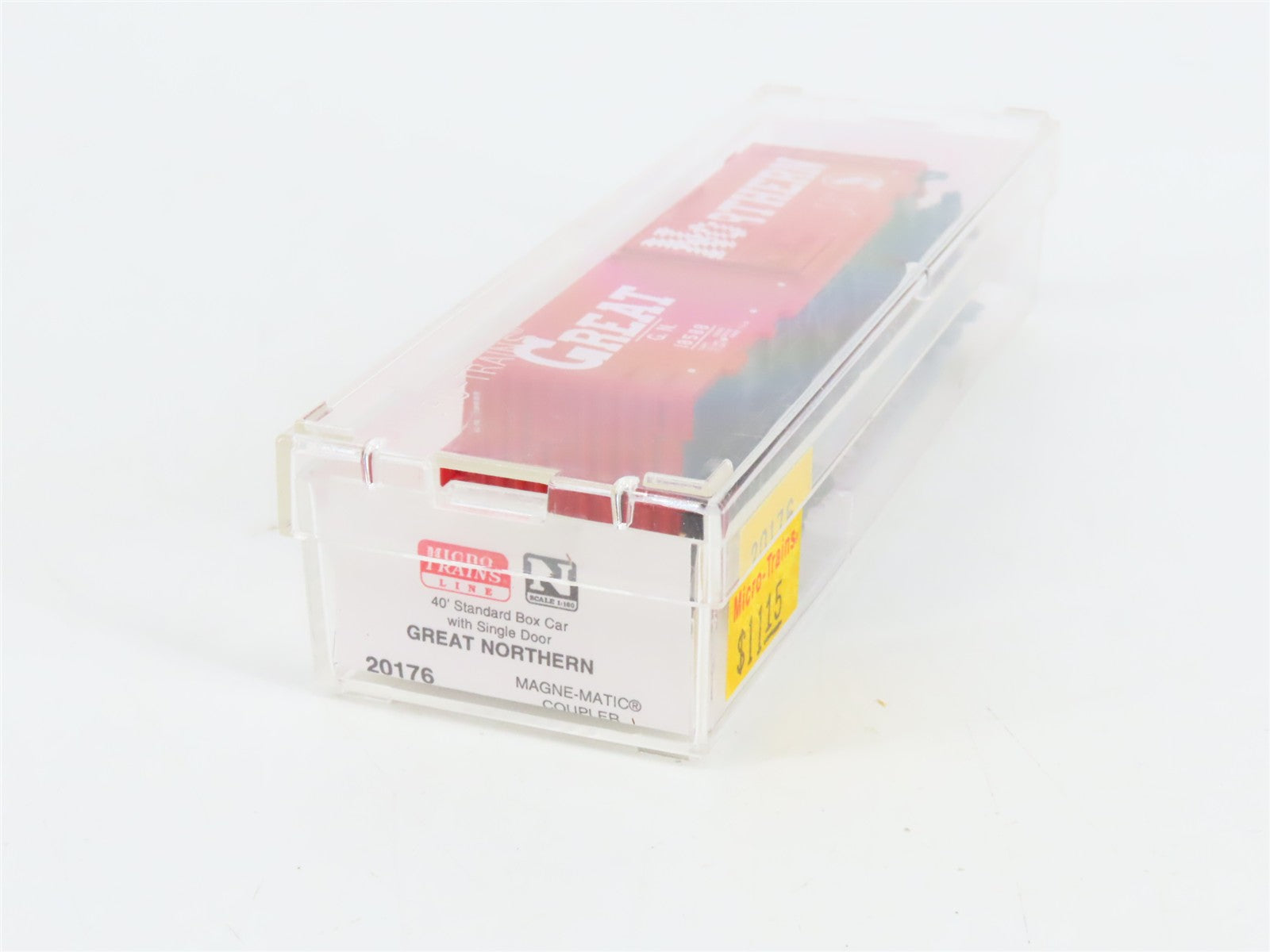 N Scale Micro-Trains 20176 GN Great Northern 40' Box Car 18588 RTR