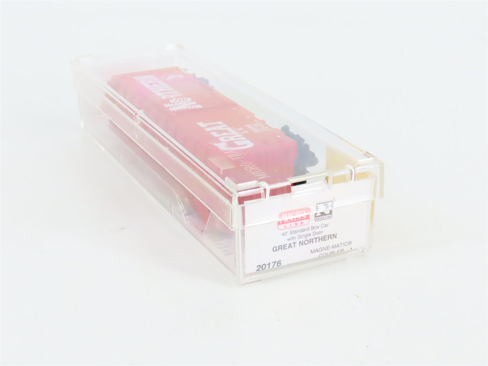 N Scale Micro-Trains 20176 GN Great Northern 40' Box Car 18588 RTR