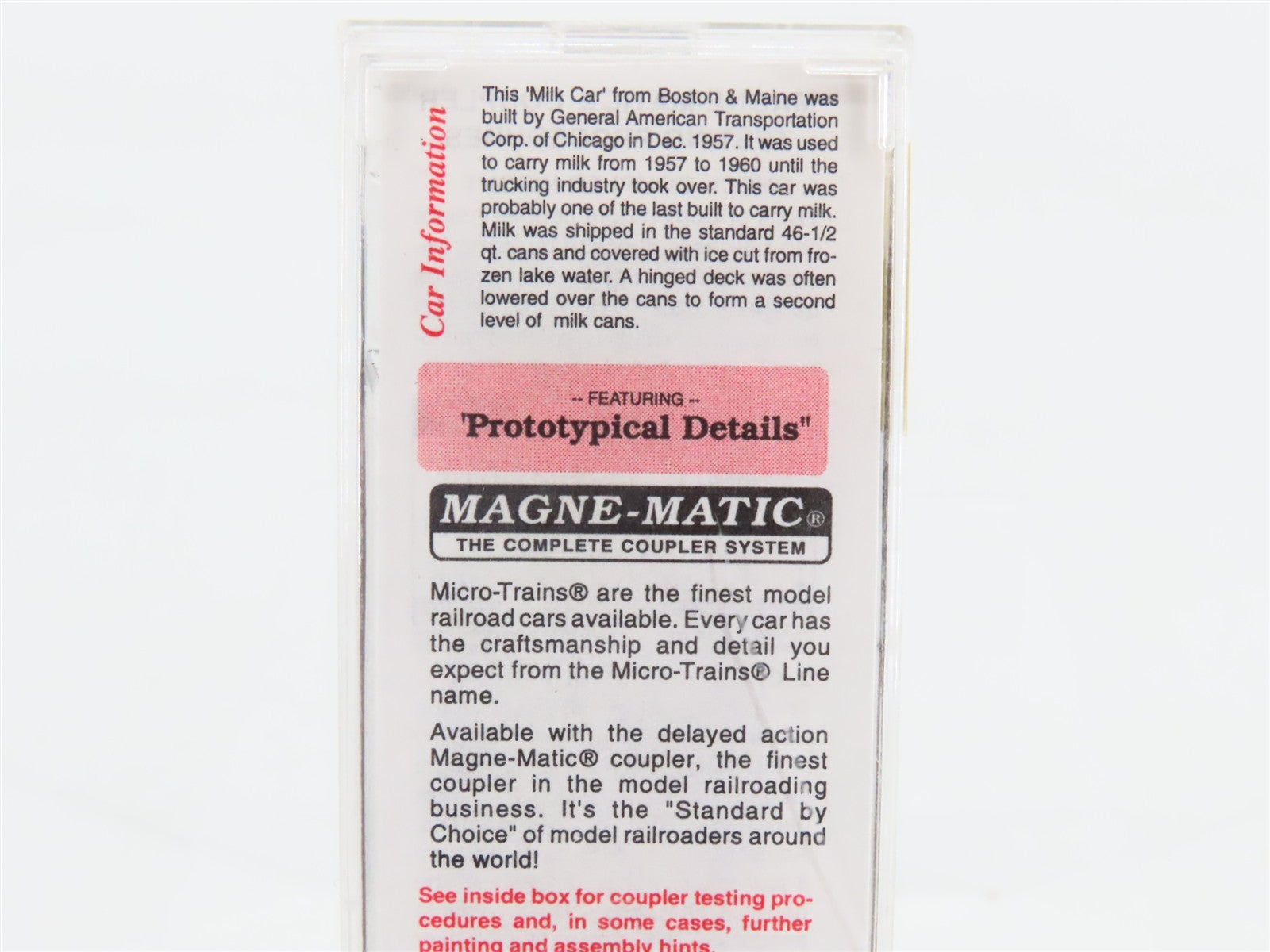 N Scale Micro-Trains MTL 32330 BM Boston & Maine 