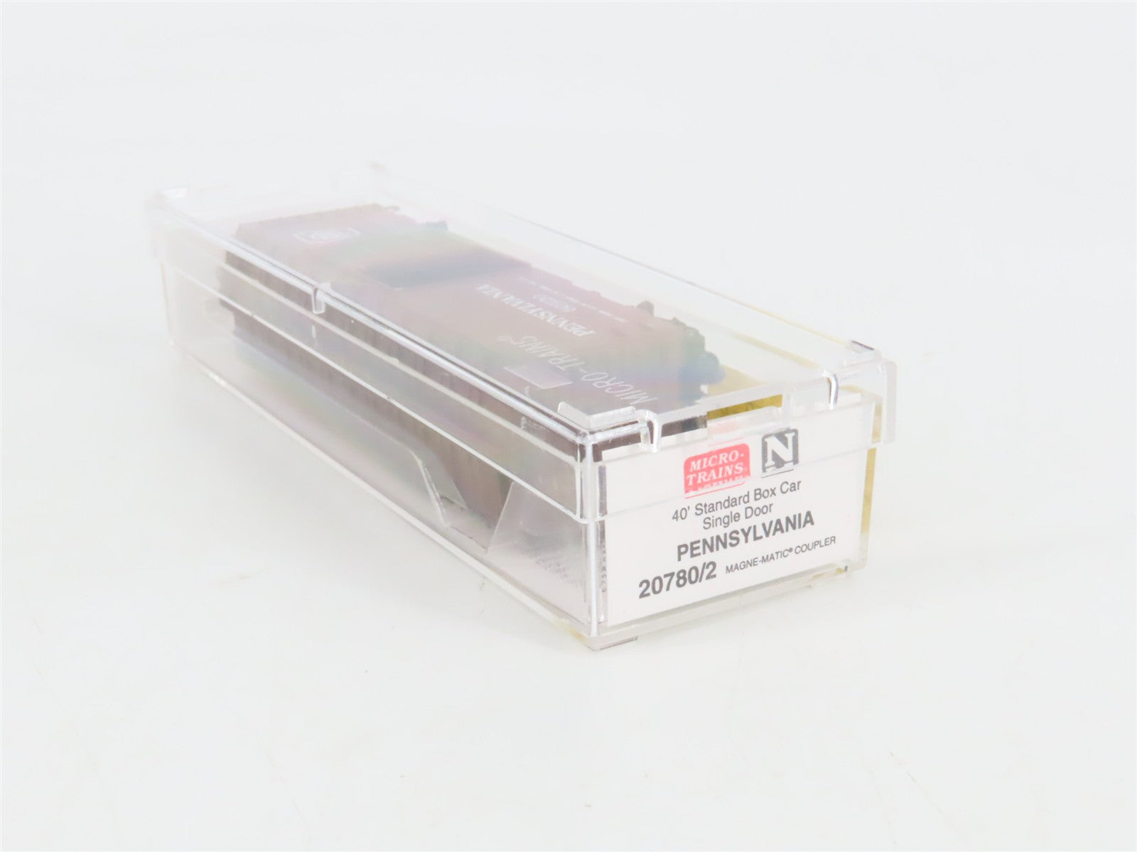 N Scale Micro-Trains 20780/2 PRR Pennsylvania 40' Box Car 603120 RTR