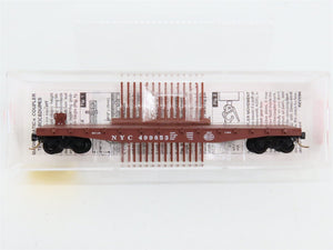 N Scale Micro-Trains 45040 NYC New York Central 50' Flat Car 499853 RTR
