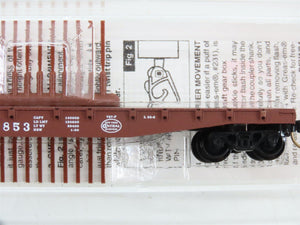 N Scale Micro-Trains 45040 NYC New York Central 50' Flat Car 499853 RTR