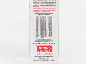 N Scale Micro-Trains 45040 NYC New York Central 50' Flat Car 499853 RTR