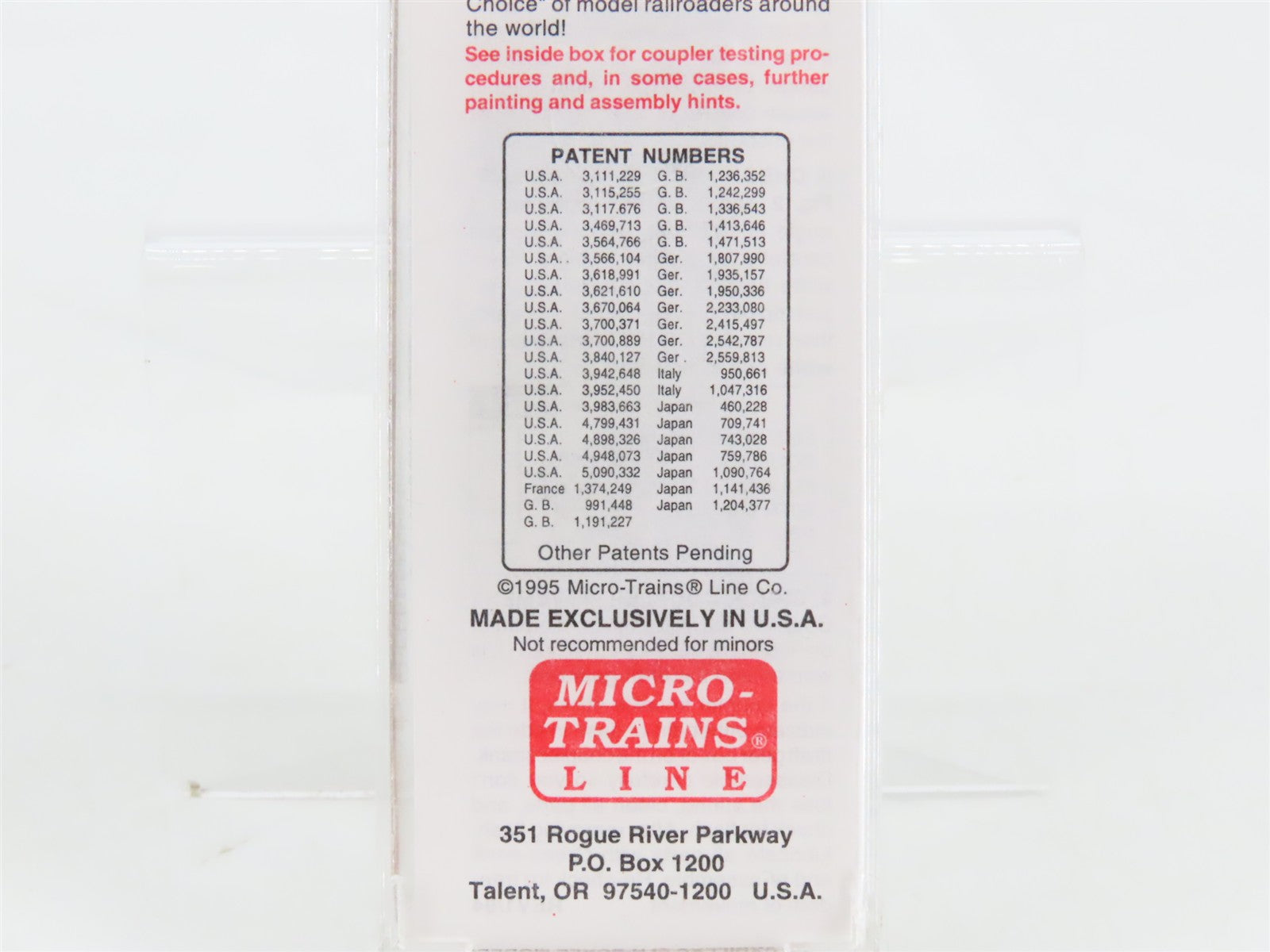 N Scale Micro-Trains 20256 B&O Baltimore & Ohio 
