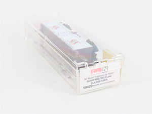 N Scale Micro-Trains 58020 CBT Schwarzchild & Sulzberger 36' Reefer 1675 RTR