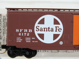 N Scale Micro-Trains 32050/3 SFRB Santa Fe 50' Box Car 6172 RTR