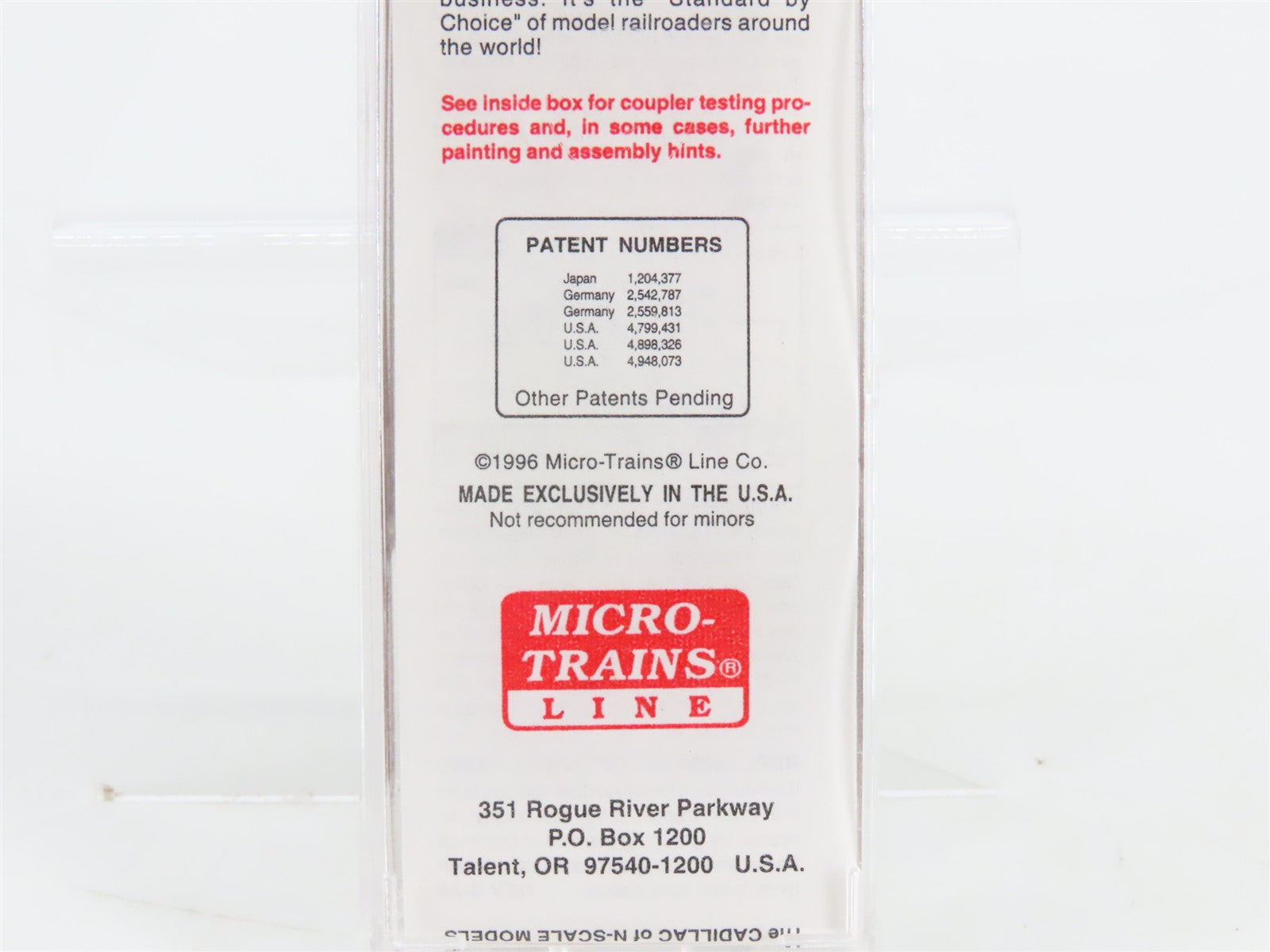 N Scale Micro-Trains 32050/3 SFRB Santa Fe 50' Box Car 6172 RTR