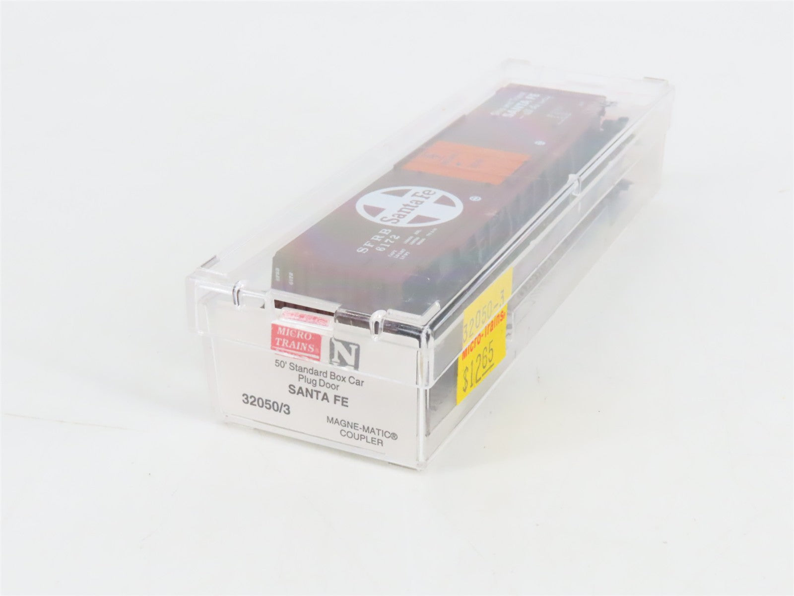 N Scale Micro-Trains 32050/3 SFRB Santa Fe 50' Box Car 6172 RTR